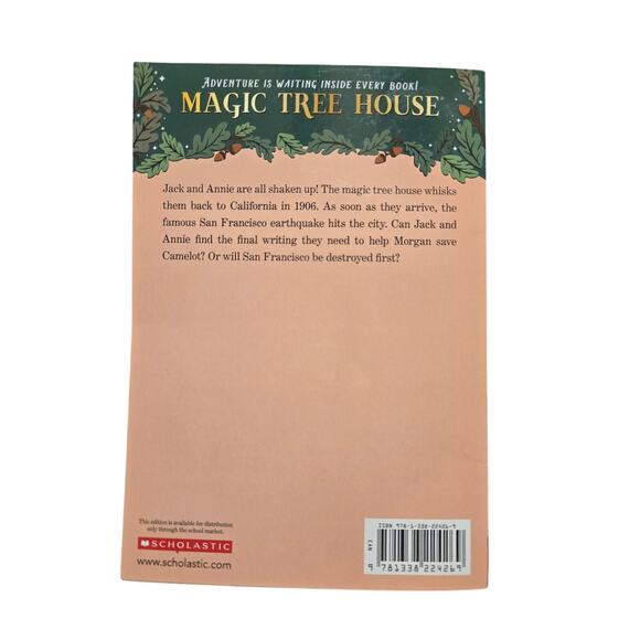 Magic tree house #24 earthquake in the early morning by Mary Pope Osborne - Picture 7 of 7
